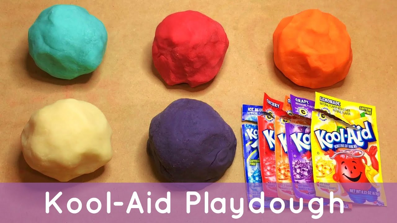 how to make playdough with kool aid